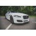 Накладка сплиттер на передний бампер на Jaguar XJ IV